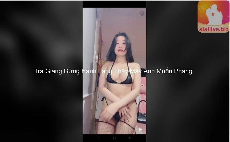 Trà Giang Đứng Hành Lang Thấy Mấy Anh Muốn Phang 3